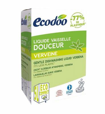 Ecodoo Afwasmiddel vloeibaar zacht verbena bio navul