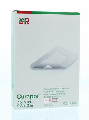 Curapor Wondpleister 7 x 5cm steriel