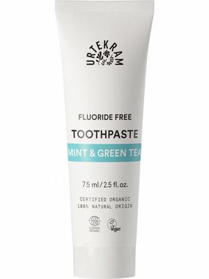 Urtekram Tandpasta munt/groene thee