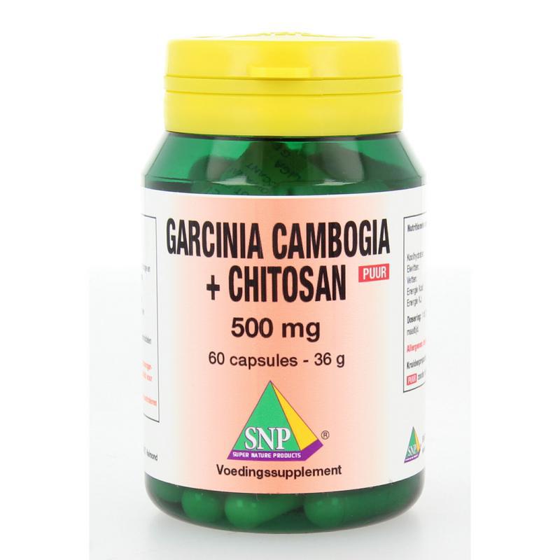 Garcinia cambogia chitosan 500mg puur