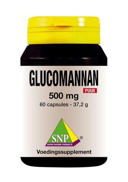 Glucomannan 500mg puur