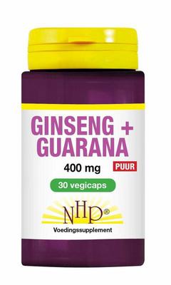 NHP Ginseng guarana 400mg puur