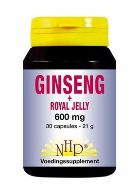 NHP Ginseng royal jelly 600mg