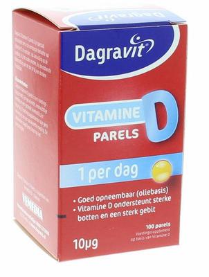 Dagravit Vitamine D pearls 400IU
