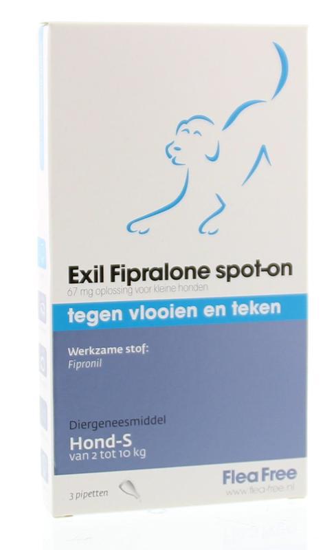 Fipralone spot on hond small