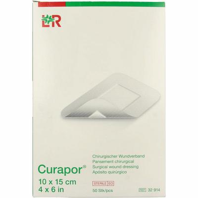 Curapor Wondpleister 10 x 15cm steriel