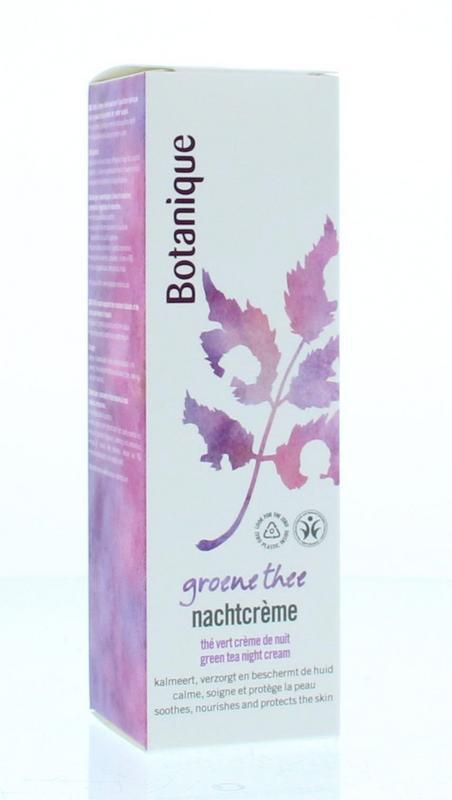Groene thee nachtcreme