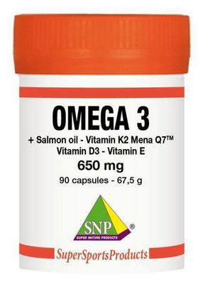 Merkloos omega 3+ 650mg 90cap