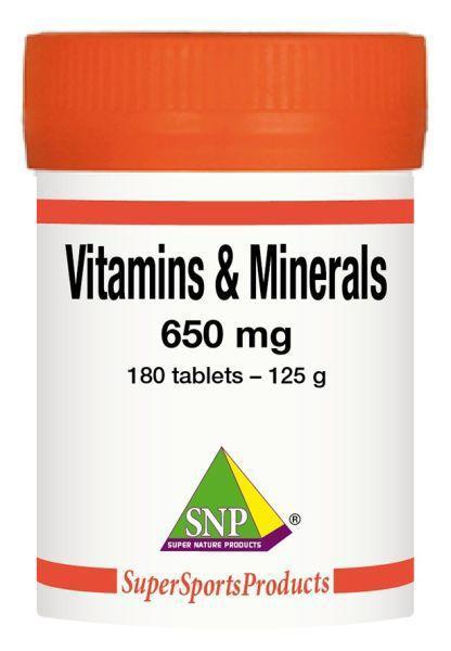 Vitamins minerals complex