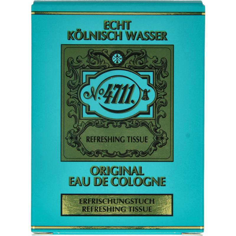 Colognettes refresh tissues