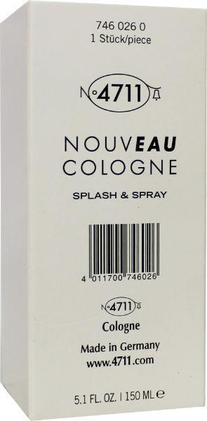 nouveau eau de col sp&spr 150ml