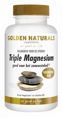Golden Naturals magnes triple- 180tb