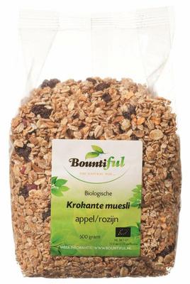 Bountiful Granola appel rozijn muesli bio