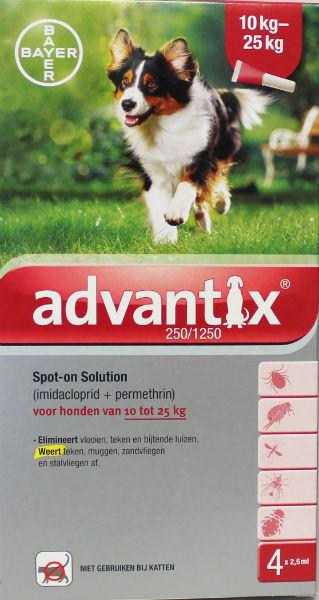 advantix 250/1250 spot on 4st