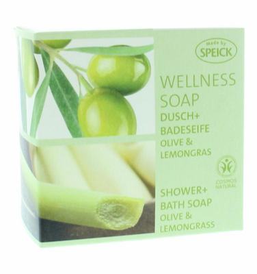 Speick Wellness zeep olijf & lemongrass Speick Wellness zeep olijf & lemongrass