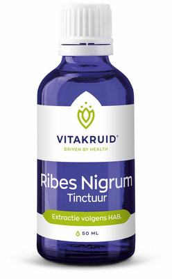 Vitakruid Vitakruid Ribes Nigrum Zwarte bes tinctuur 1:10 Vitakruid Vitakruid Ribes Nigrum Zwarte bes tinctuur 1:10