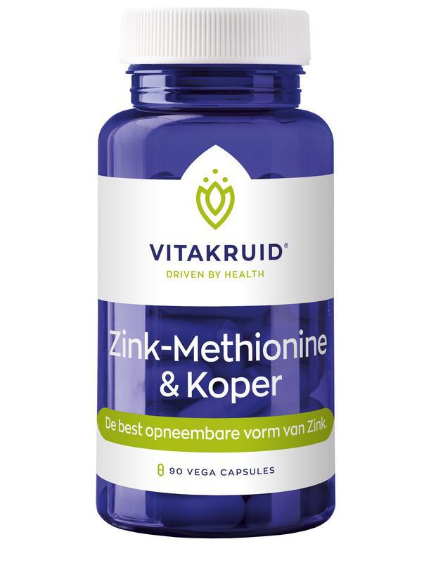 Vitakruid Zink Methionine & Koper Gluconaat