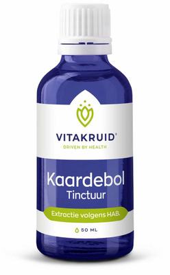 Vitakruid Vitakruid Kaardebol wortel tinctuur extractie volgens HAB Vitakruid Vitakruid Kaardebol wortel tinctuur extractie volgens HAB
