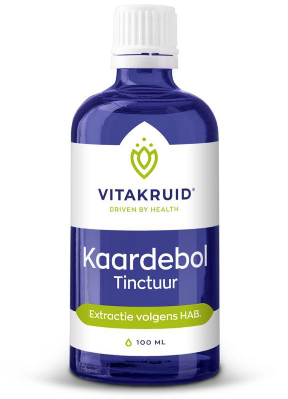 Vitakruid Kaardebol wortel tinctuur extractie volgens HAB