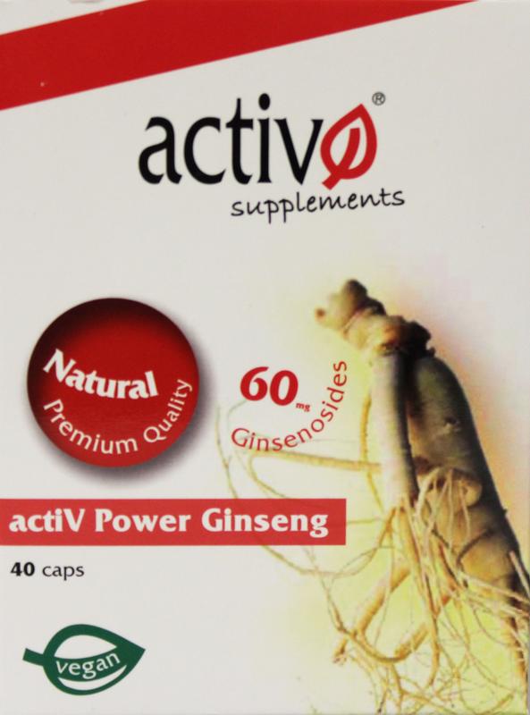 power ginseng 60mg- 40cp