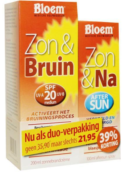 zon en bruin zon en na- 300ml