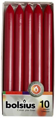 Bolsius Dinerkaars 230/20 bordeaux