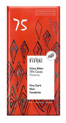 Vivani Chocolade puur delicaat 75% Panama bio
