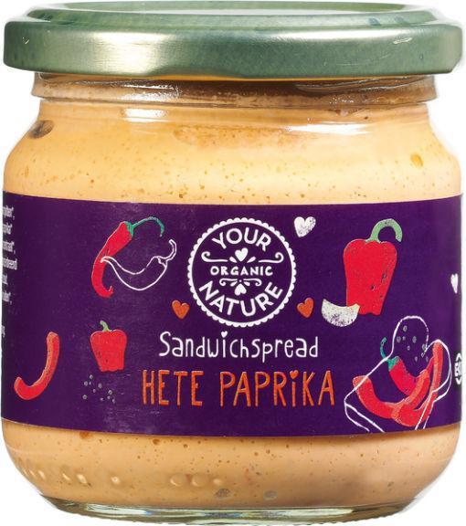 Sandwichspread hete paprika