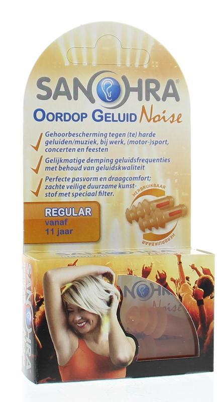 Oordop geluid muziek noise regular