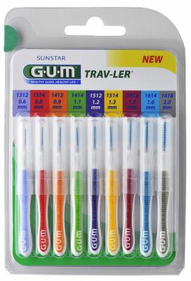 GUM Trav-ler ragers multipack