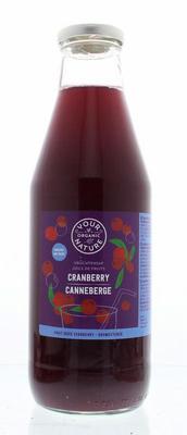 Your Organic Nat Vruchtensap cranberry ongezoet bio
