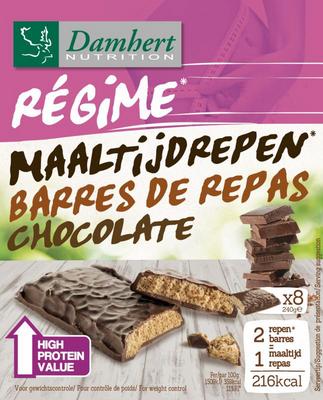 Damhert Slim maaltijdrepen chocolade