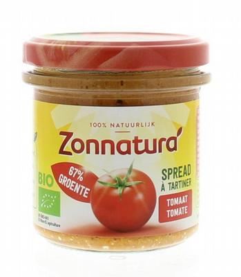 Zonnatura Groentespread tomaat bio