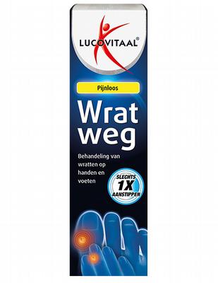 Lucovitaal Wrat weg