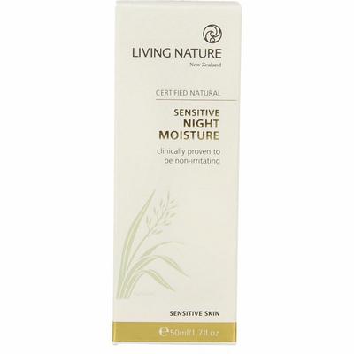 Living Nature Nachtcreme gevoelige huid