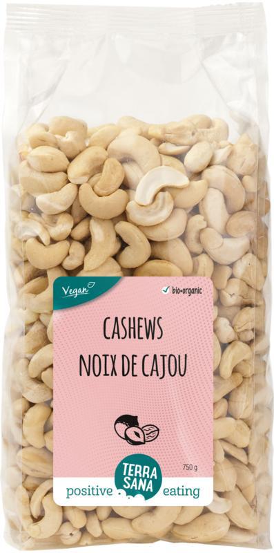 Cashewnoten ongeroosterd zonder zout bio