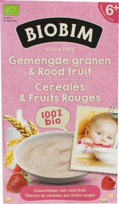 Biobim granen rood fruitbio- 200gr