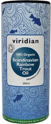 VIRIDIAN Organic scandin rainbow tr oil 200ml