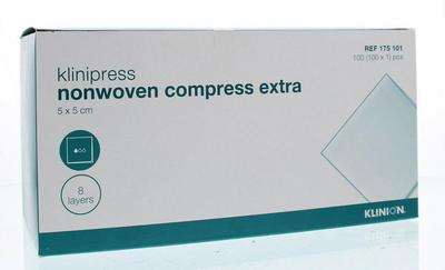 Klinipress Klinipress non-woven kompres 5 x 5cm extra