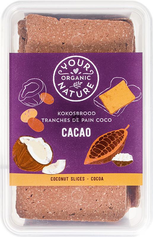 Kokosbrood cacao bio