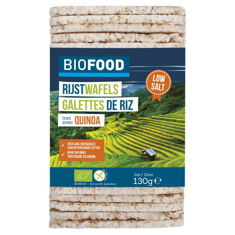 Rijstwafels met quinoa bio