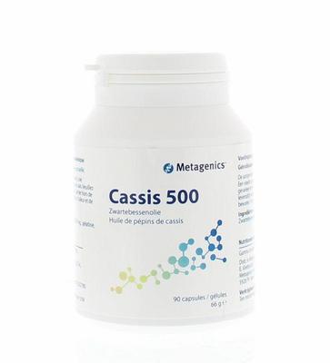 Metagenics Cassis 500 pot