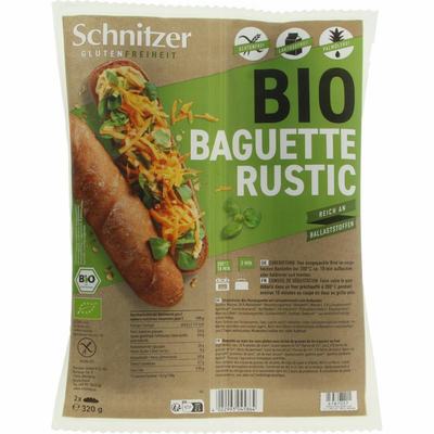 Schnitzer Baguette rustic 160 gram glutenvrij bio Schnitzer Baguette rustic 160 gram glutenvrij bio
