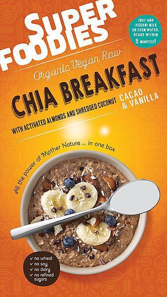 Chia breakfast mix cacao & vanilla bio