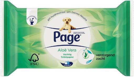 Vochtig toiletpaper aloe vera navulling Vochtig toiletpaper aloe vera navulling