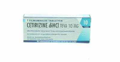 Teva Cetirizine diHCl 10mg