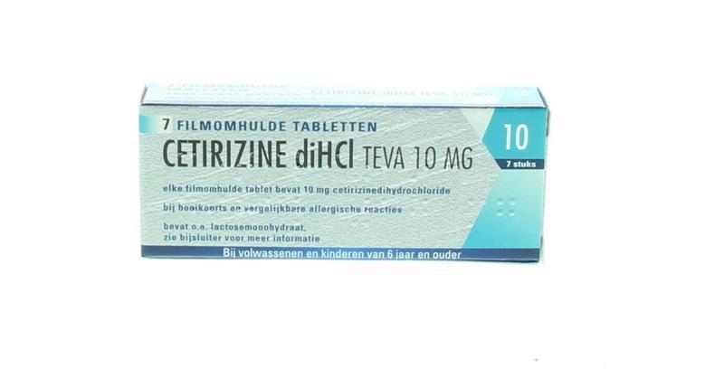 Cetirizine diHCl 10mg