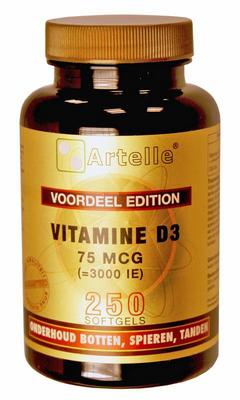 Artelle Vitamine D3 75mcg