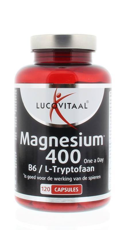 Magnesium 400 met B6 en L-Tryptofaan