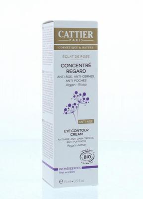 Cattier Oogcreme eclat de rose contour treatment
